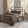 Queen Bed Frame with Headboard and Storage N688