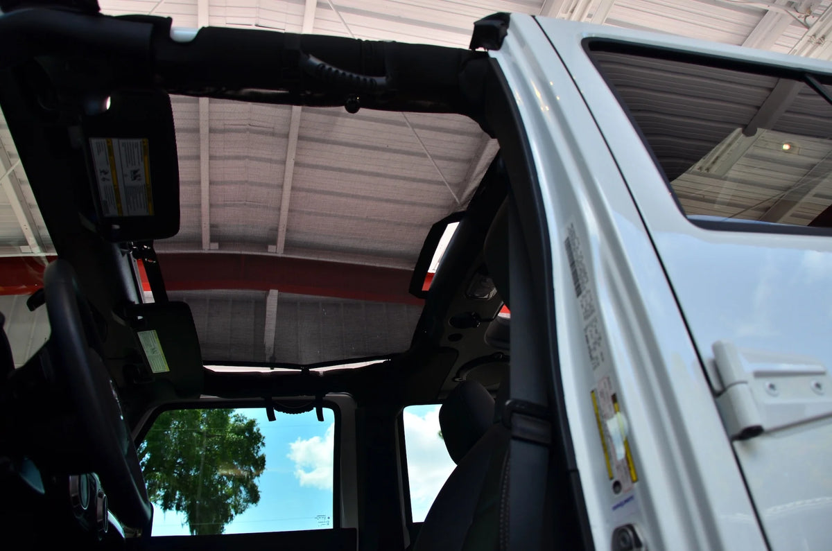 Mesh Shade Top Sunshade for Jeep Wrangler JK 2-Door and JKU 4-Door K93139
