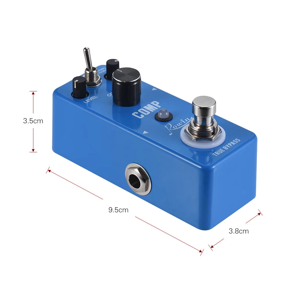 Compressor Guitar Effect Pedal Aluminum Alloy Shell True Bypass G662