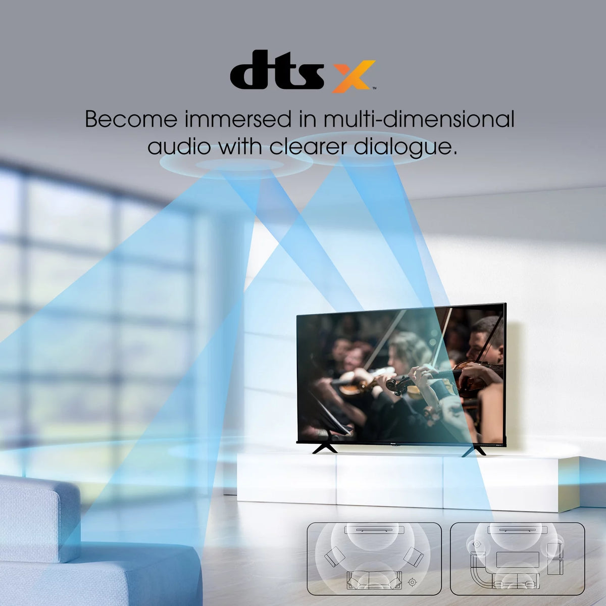 43" Class 4K UHD Google Smart TV W514068