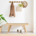 Natural Wood Bench B783