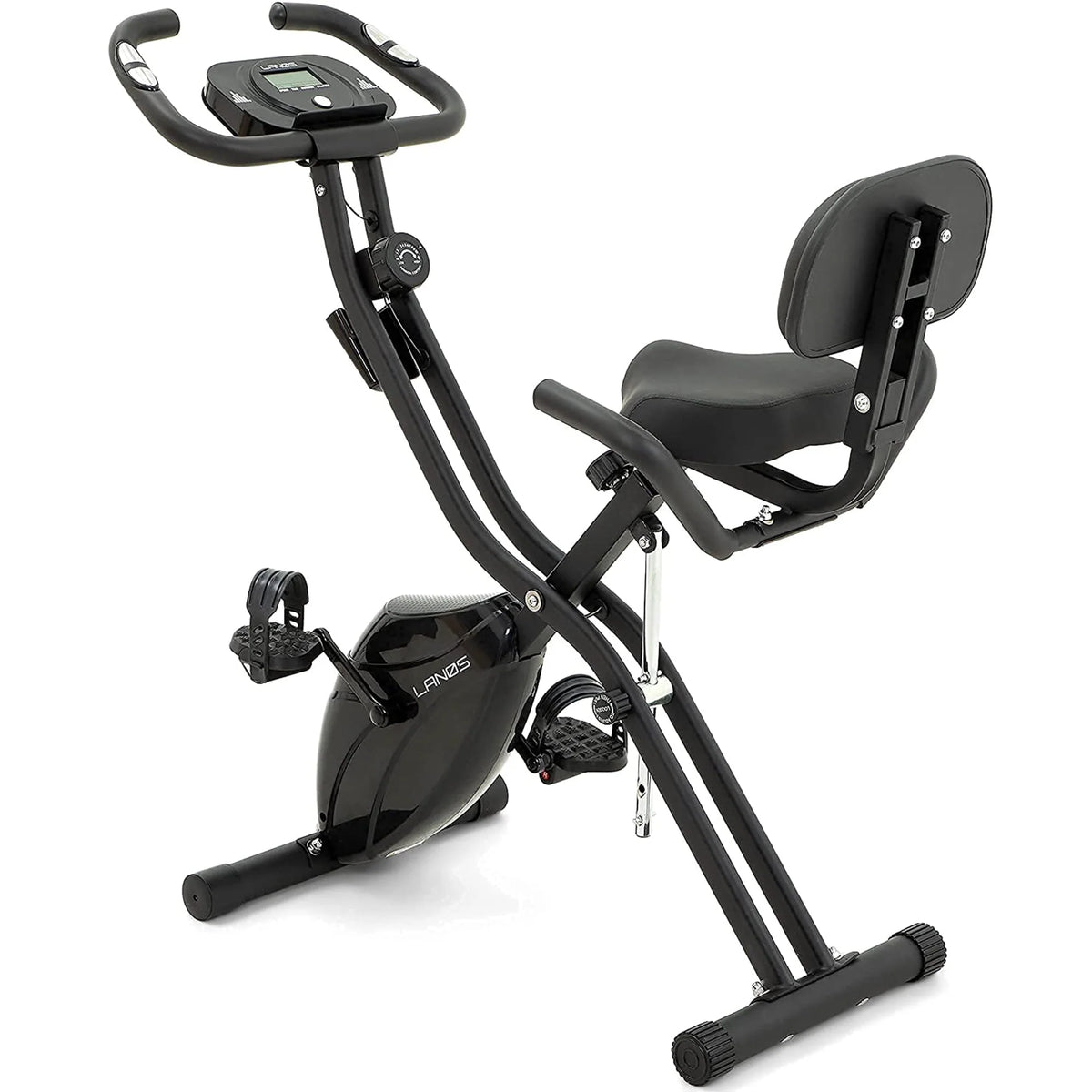 Foldable Exercise Bike Black W38293