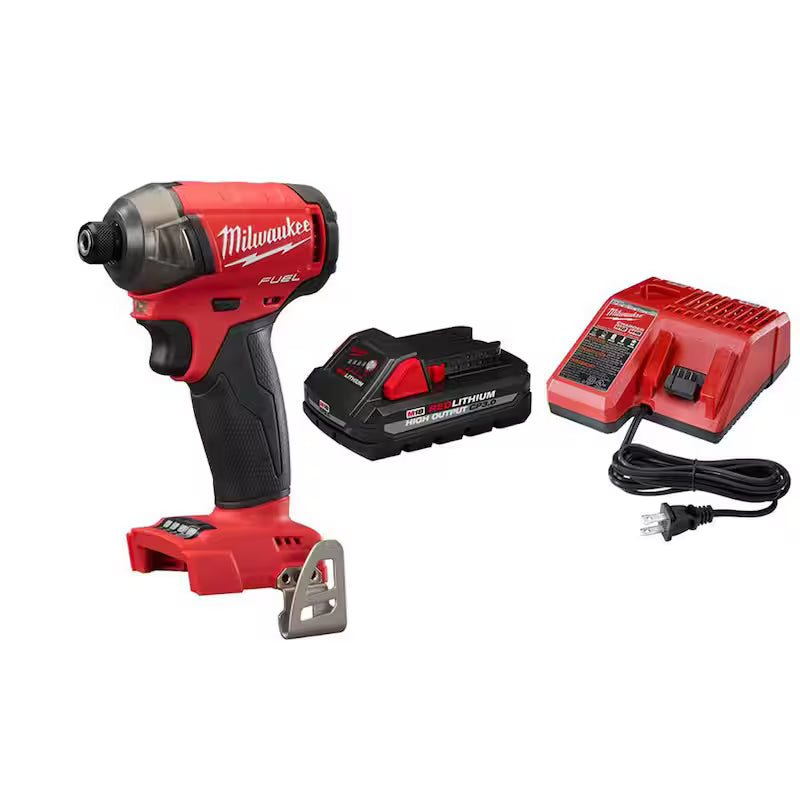 18V Lithium-Ion Brushless Cordless 1/4 in. Hex Impact Driver B80106
