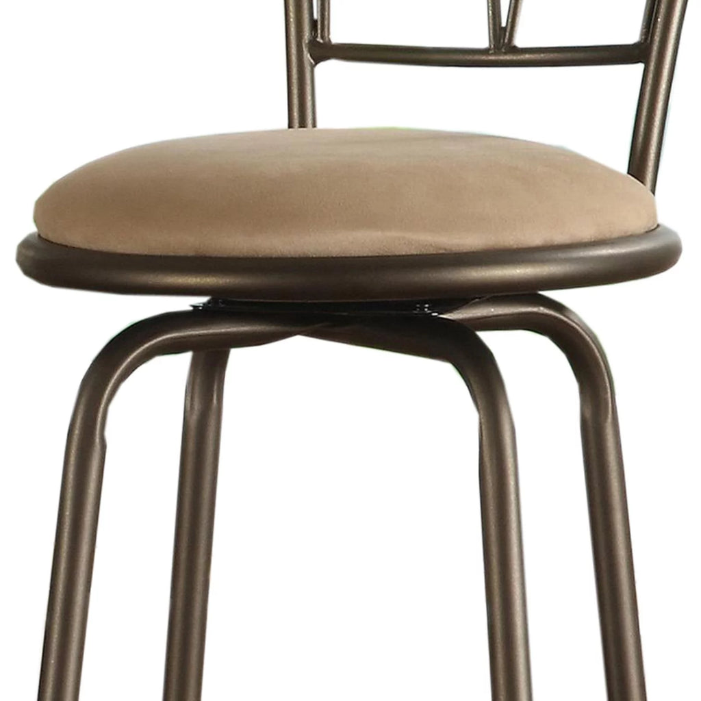 Adjustable Bar Stool Set of 3 E28850