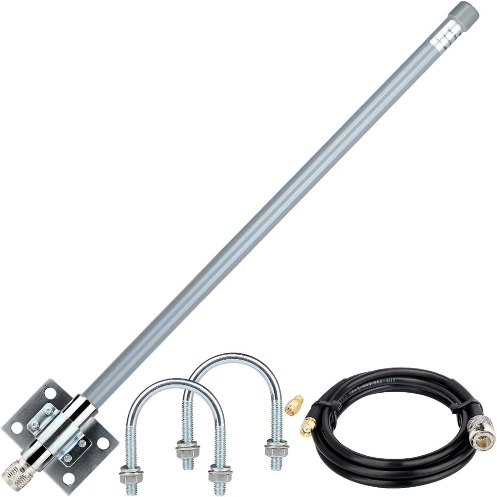 5 dBi LoRa Antenna 915Mhz Outdoor Omni-Directional Antenna with KMR240 Cable and Adapter Y275346