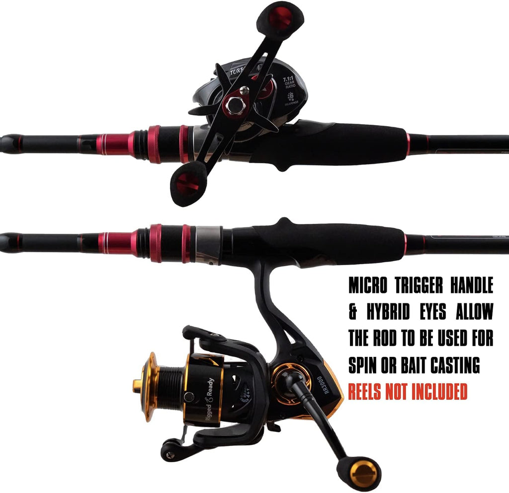 Telescopic Rod 240 & 210cm with 3 Tips B518629