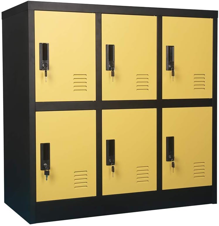 Blue Small Storage Locker Cabinet Y297015