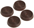 1-3/4-Inch Round Rubber Furniture Cups, 4-Pack N76809