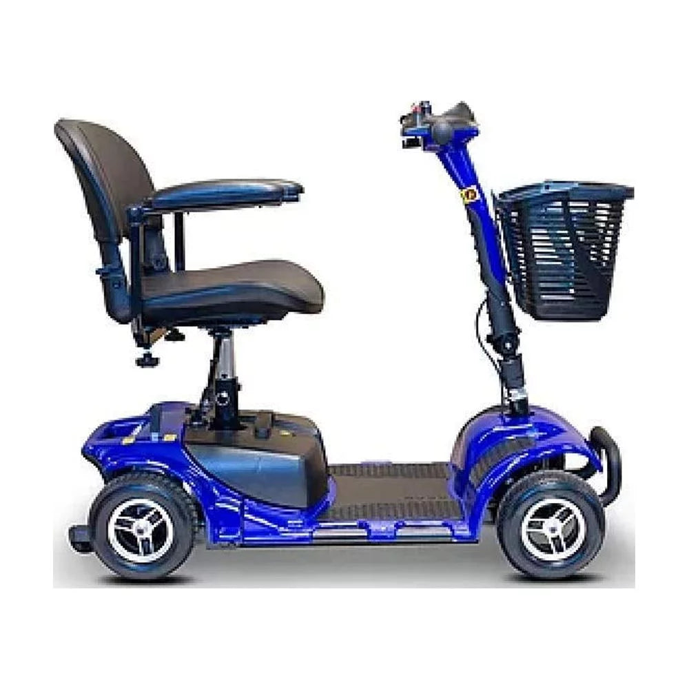 Lightweight 4 Wheel Blue Scooter U9835
