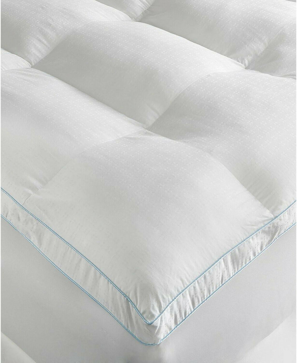 White Full Fiberbed with Cooling Gel Beads P50081