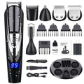 Cordless 10 in 1 Beard Trimmer Hair Clippers Grooming Kit V947