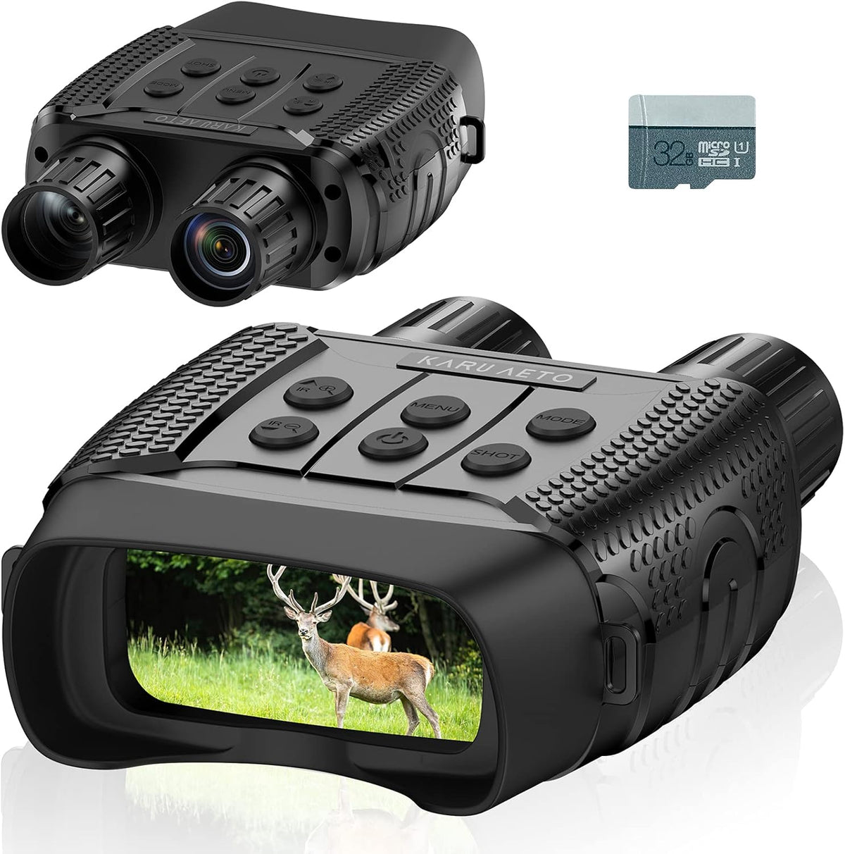 Digital Infrared Night Vision Binoculars with 2.31 TFT LCD and 32G TF Card C965347