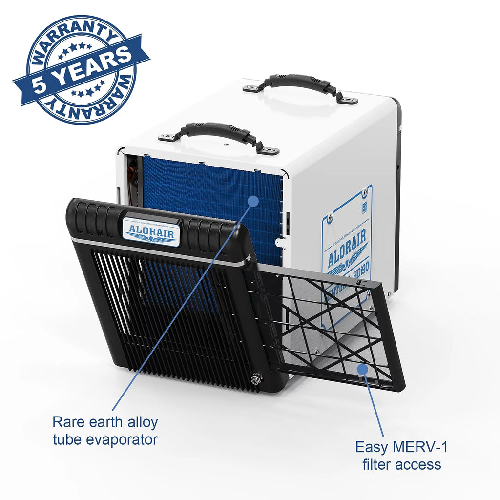 198 Pints Crawl Space Dehumidifier with Drain Hose Y970
