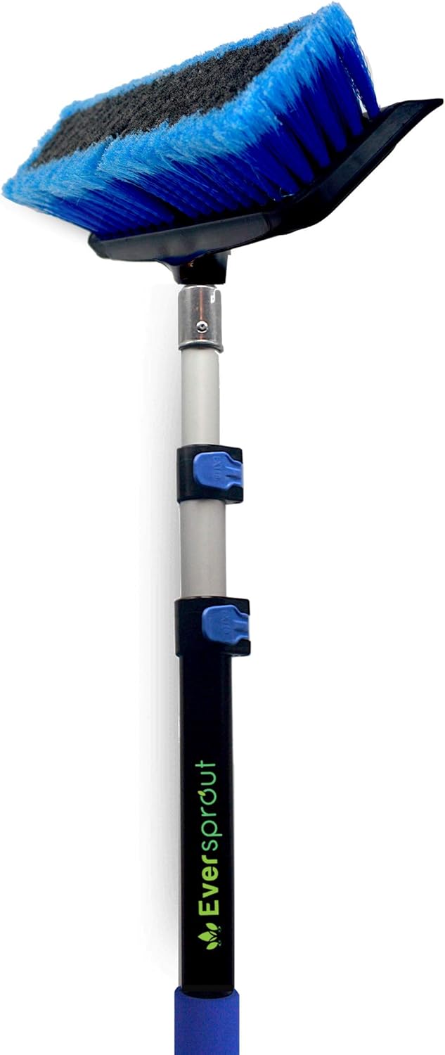 7-to-24 Foot Scrub Brush with Rubber Bumper L9282