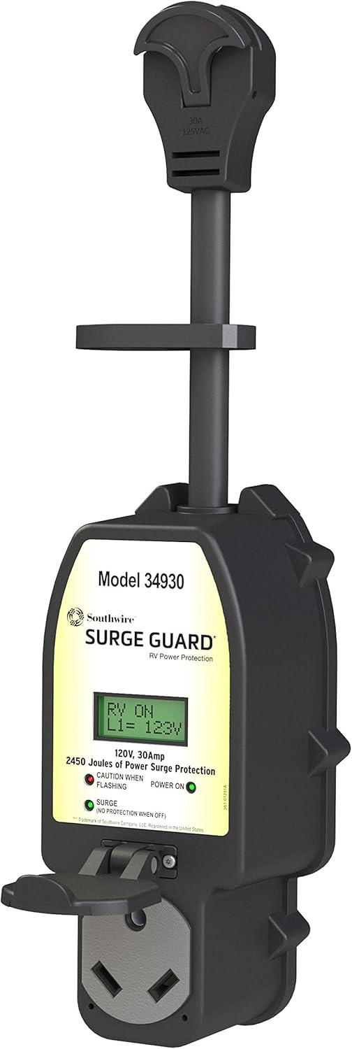Portable Surge Guard with LCD Display X82187