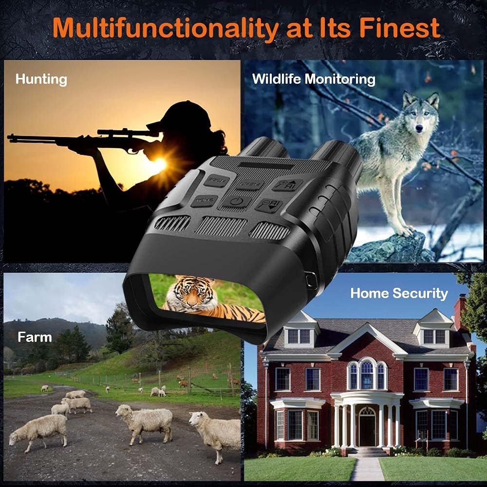 Night Vision Binoculars with 32 GB Memory Card Q41738