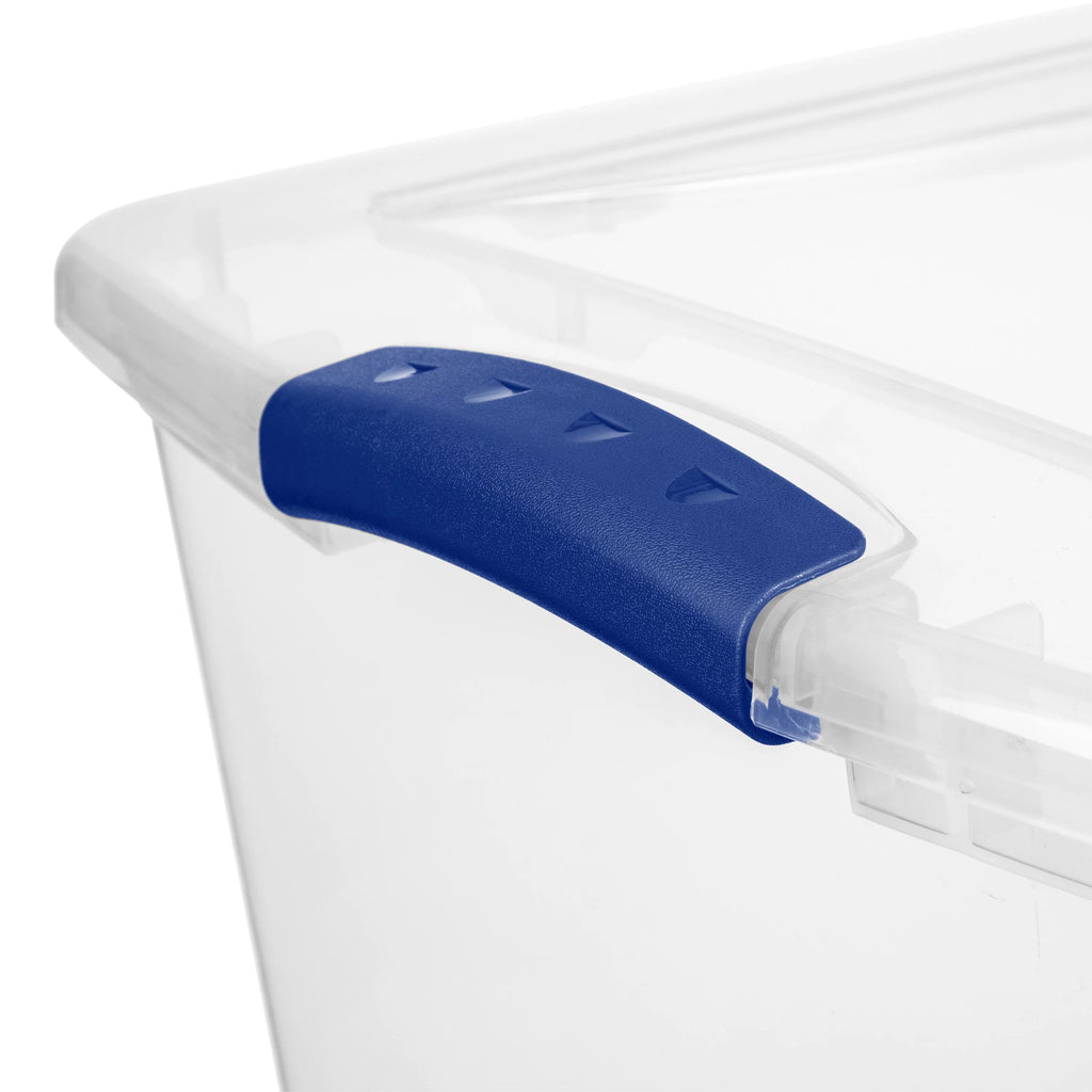 66 Quart Latch Box Plastic Set of 6 F5993
