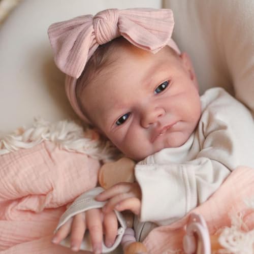20 Inch Lifelike Reborn Baby Doll with Weighted Soft Body W60637