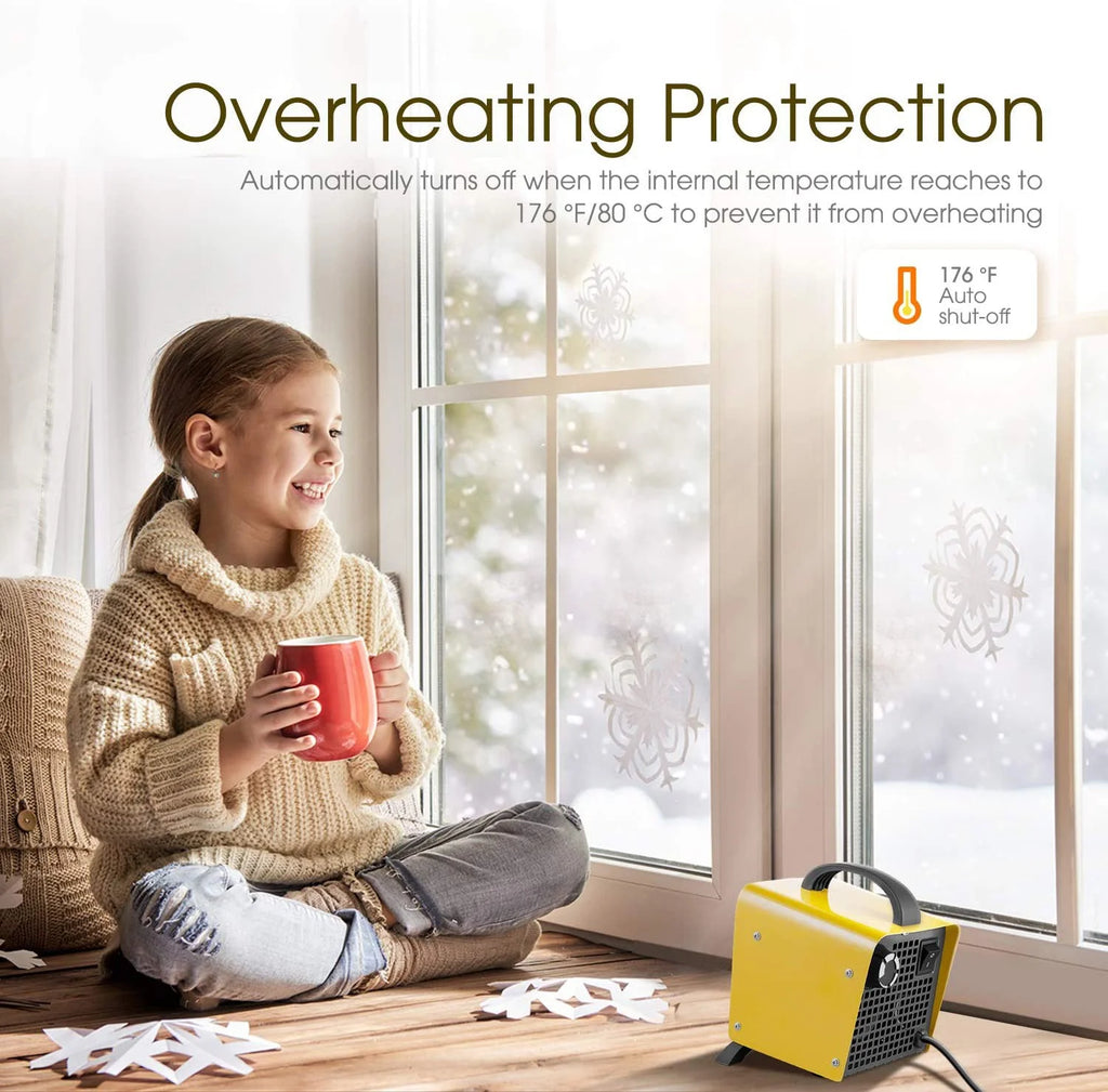 1500W Ceramic Portable Space Heater D361