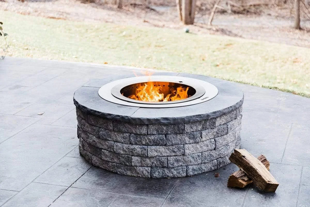 24 Smokeless Fire Pit Insert Corten Steel T5658