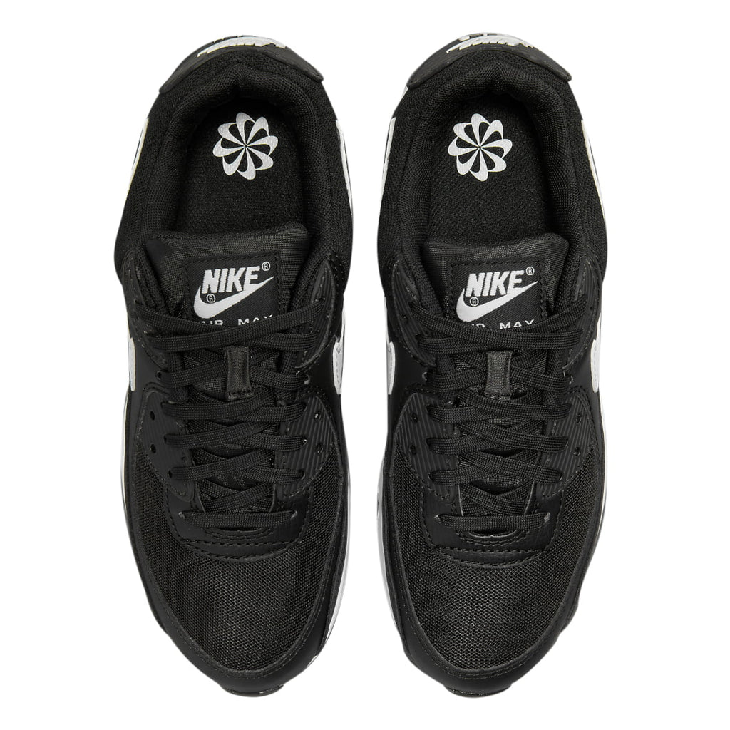 Women's Black White Sneakers A910340