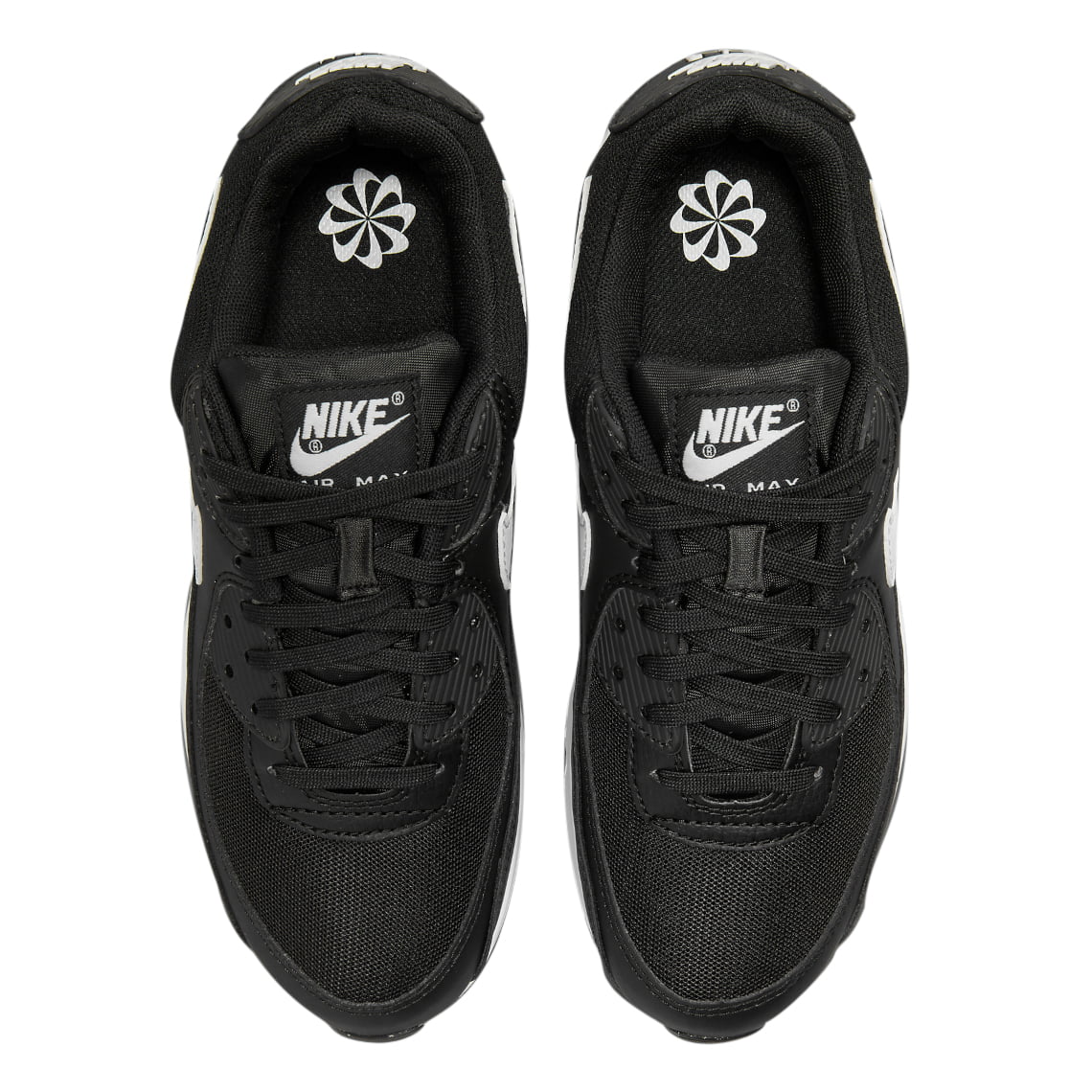 Women's Black White Sneakers A910340
