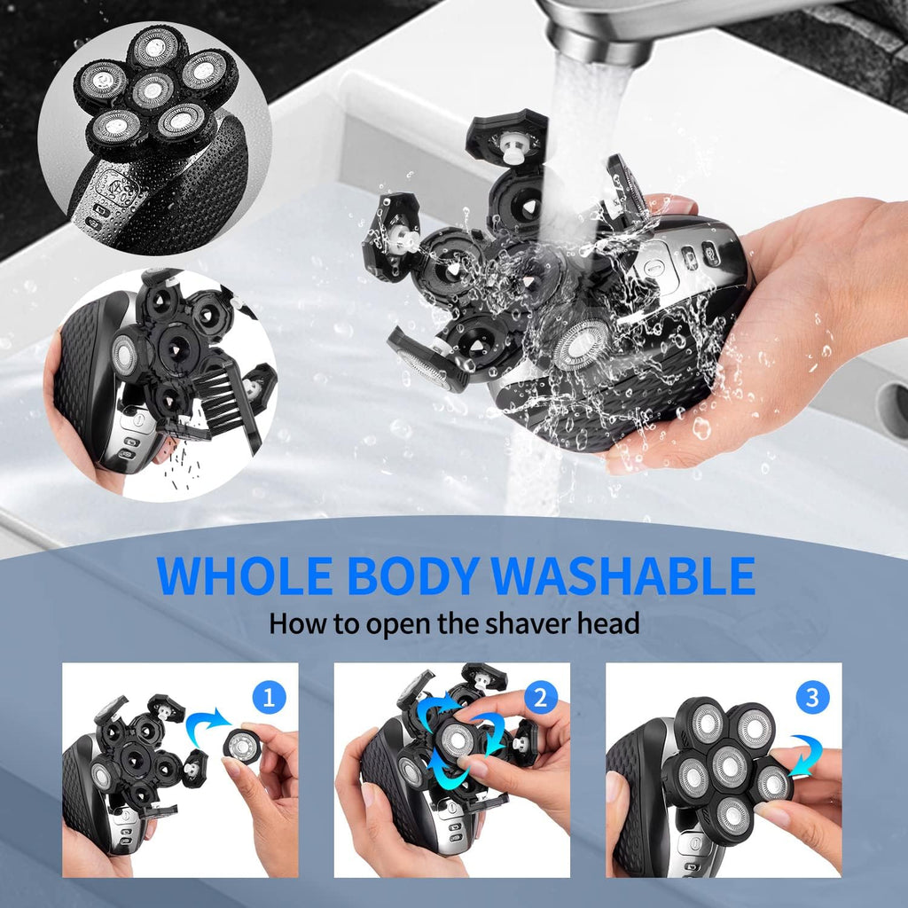 7 in 1 Rotary Head Electric Shaver M652814
