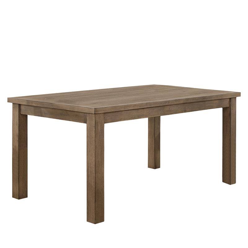 5-Piece Wood Dining Set in Natural and Teal P20355