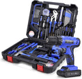 108 Piece Power Tool Combo Kit with 16.8V Cordless Drill X45634