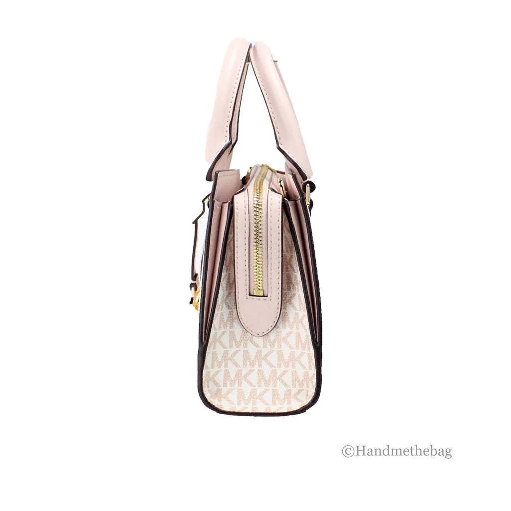 White Small Satchel Purse Bag Q18931