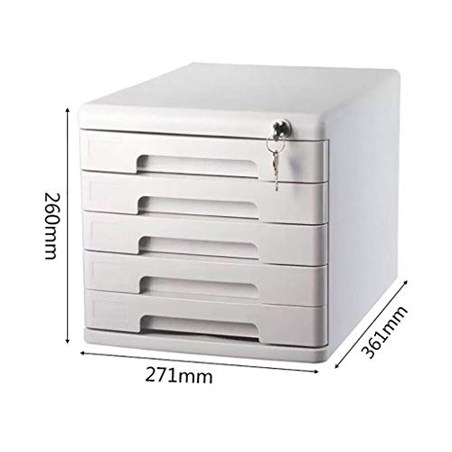 5-Layer Drawer File Cabinet with Lock C83376
