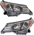 For Toyota RAV4 Headlight 2013 2014 2015 Halogen Driver and Passenger Side Pair R662