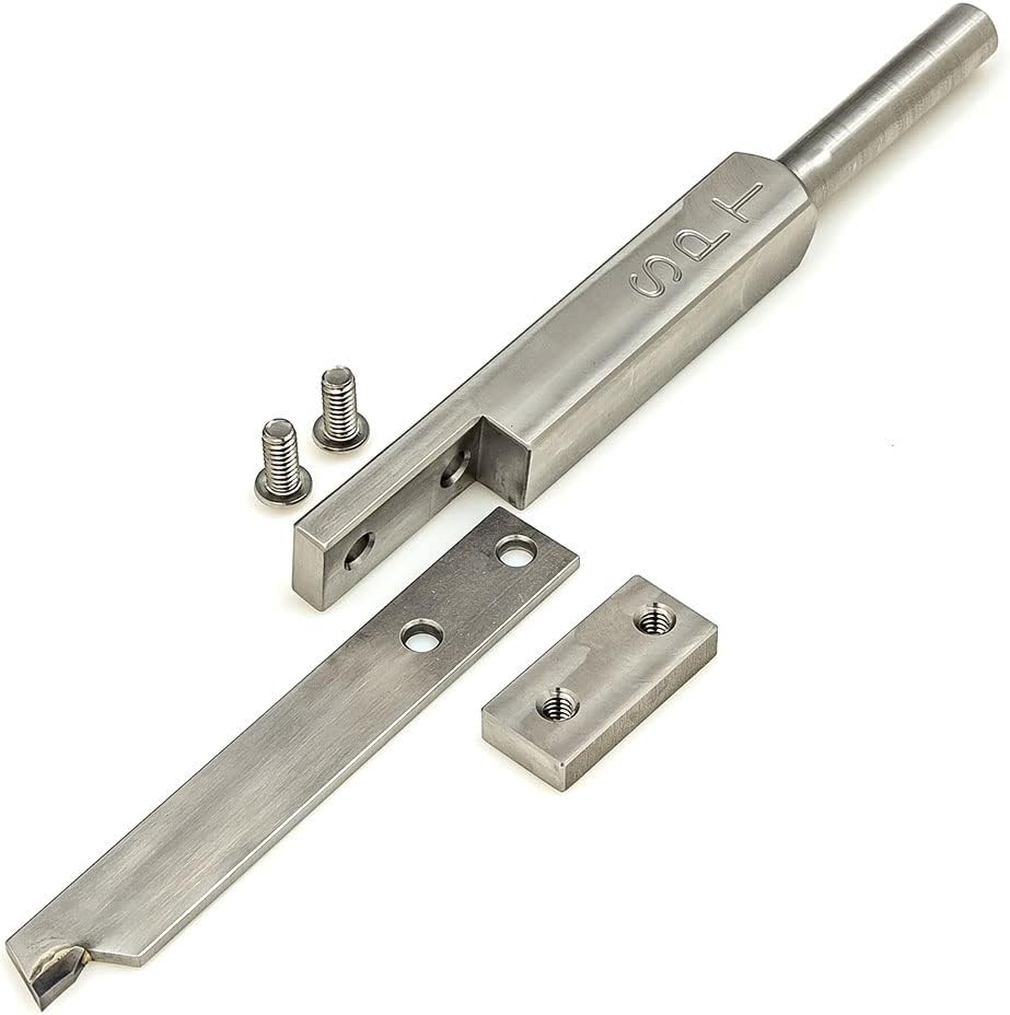 Carbide Parting Grooving Tool with 17 Interchangeable Handle with Foam Grip H998