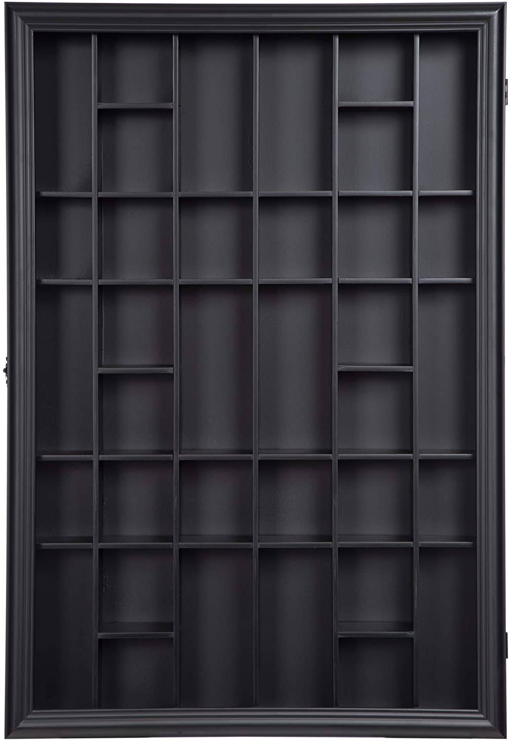 Black Shot Glass Display Case A89103