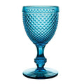 Red Wine Glasses Set of 4 Blue Y709