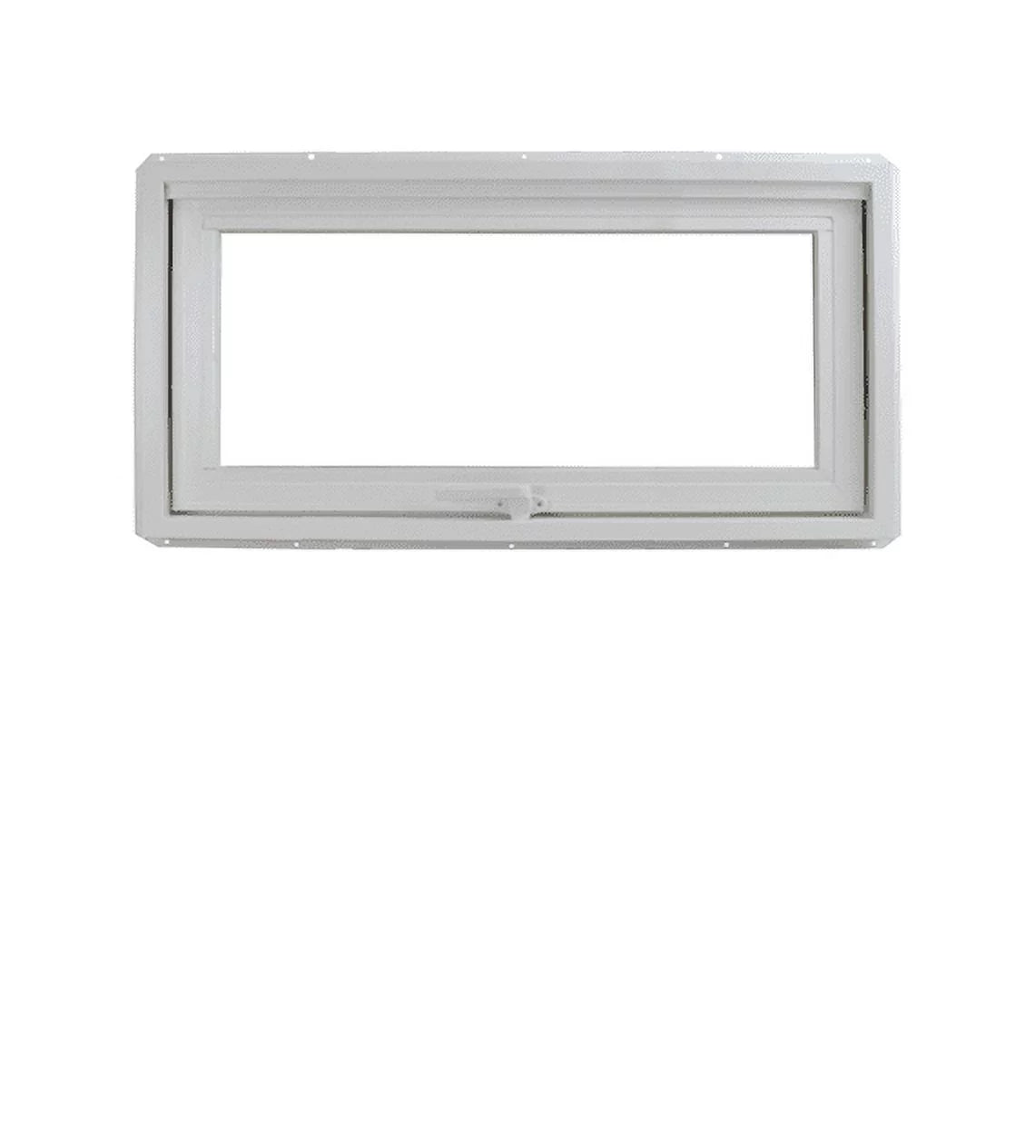 36" x 12" White Vinyl Casement Window with Tempered Low-E Glass P345