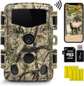 4K 32MP Trail Camera with Low Glow Night Vision A811128