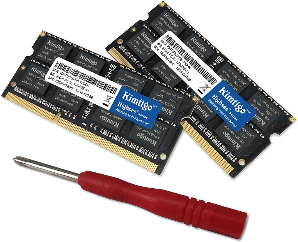 DDR3 16GB(2x8GB) Laptop Ram 1600MHz PC3-12800 Unbuffered SODIMM 204Pin 1.35V A482443