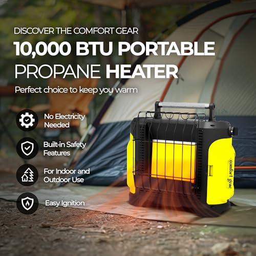 Compact Portable Propane Radiant Heater Q49009
