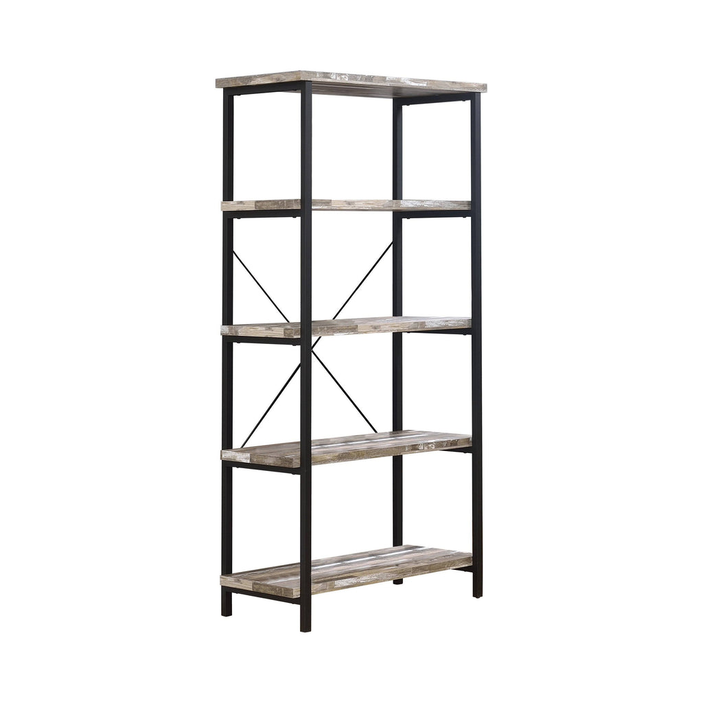 Salvaged Cabin 4-Shelf Bookcase S509525