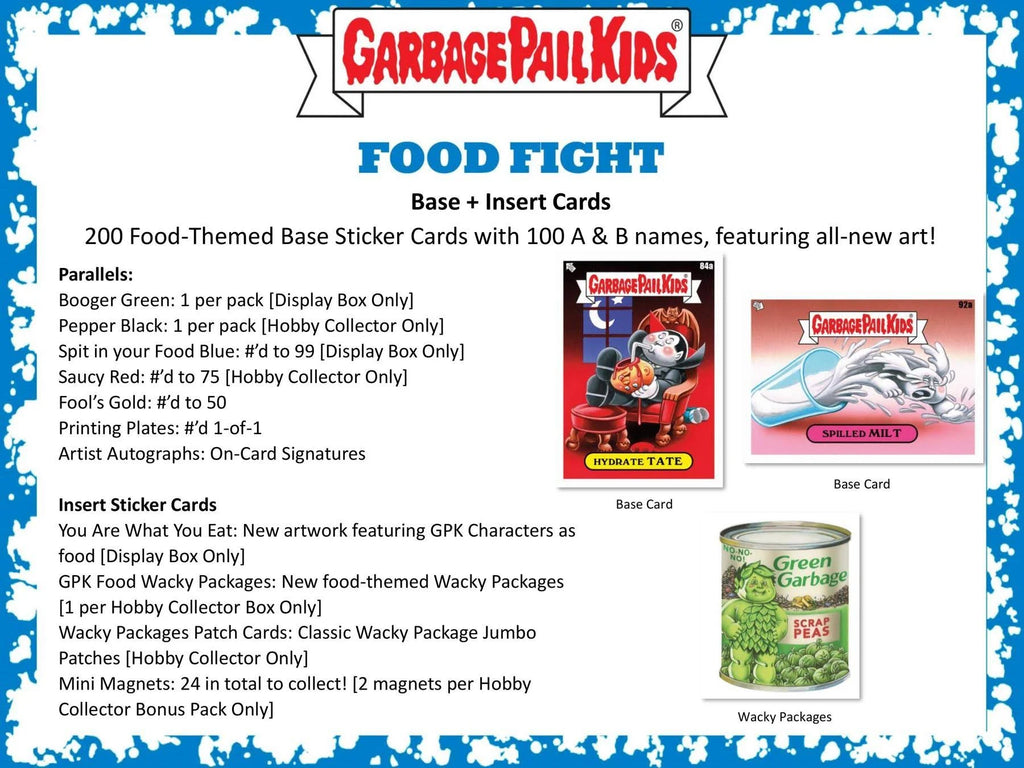 Garbage Pail Kids Collector Edition 8 Box Case H111