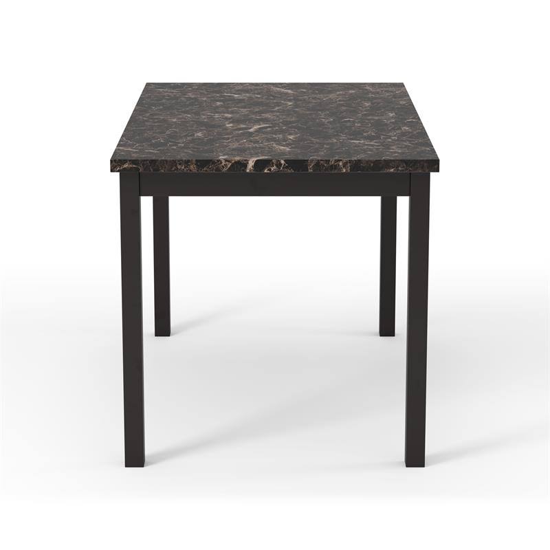 7 Piece Dining Set in Black Q7227