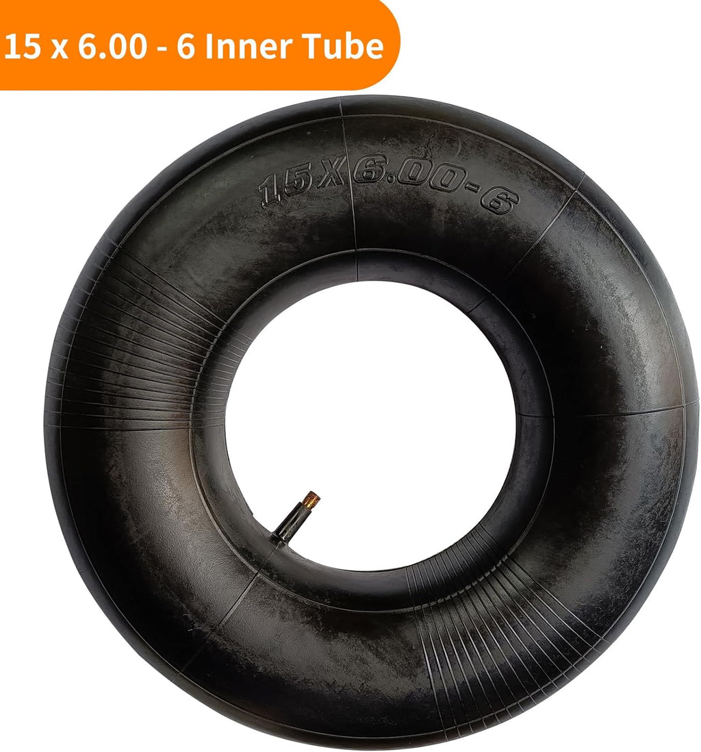 2PCS 15x6.00-6 Inner Tube with TR-13 Valve Stem J95056