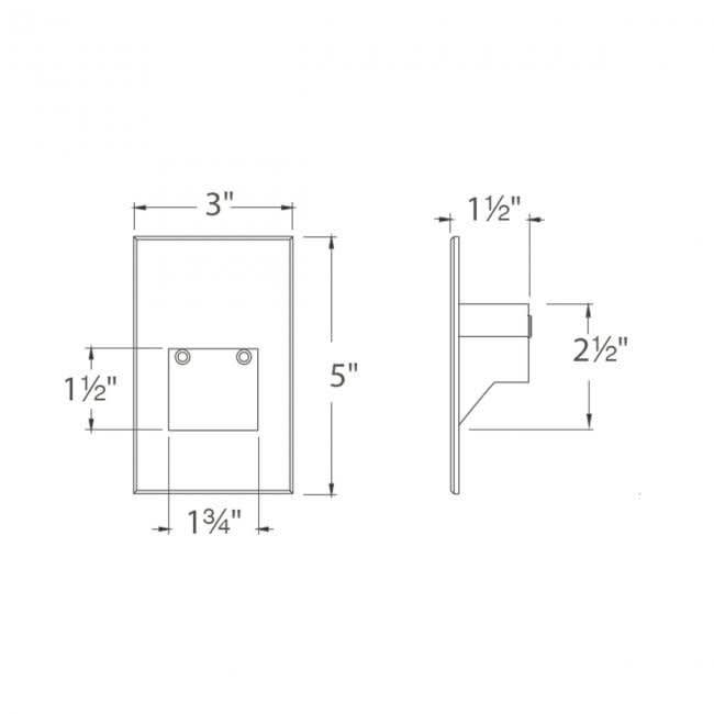 LED Step and Wall Light B941