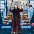 Hanging Swing Ghost with Sound and Light Up Eyes M222707