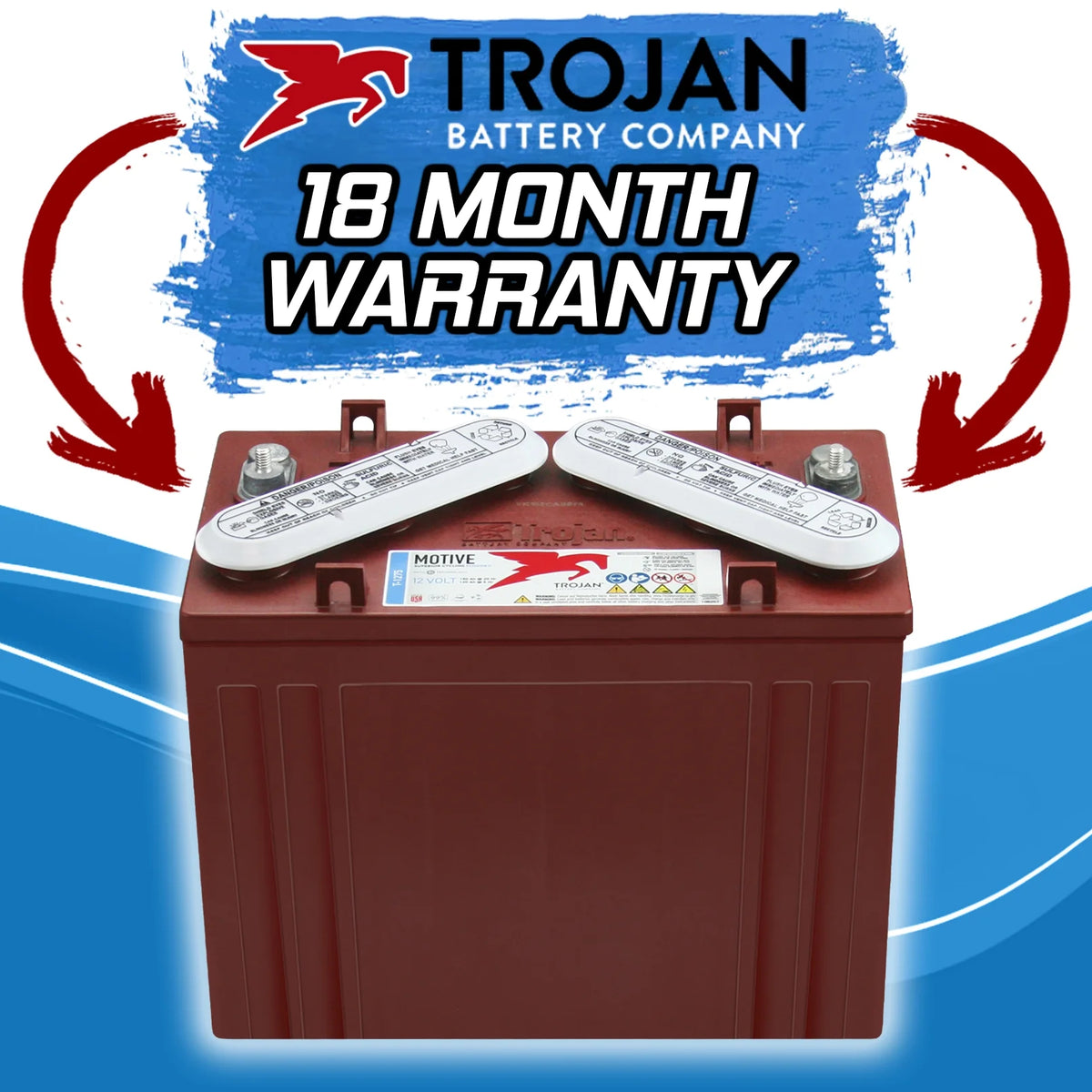 12 Volt 150 AH Deep Cycle Battery 6 Pack F853
