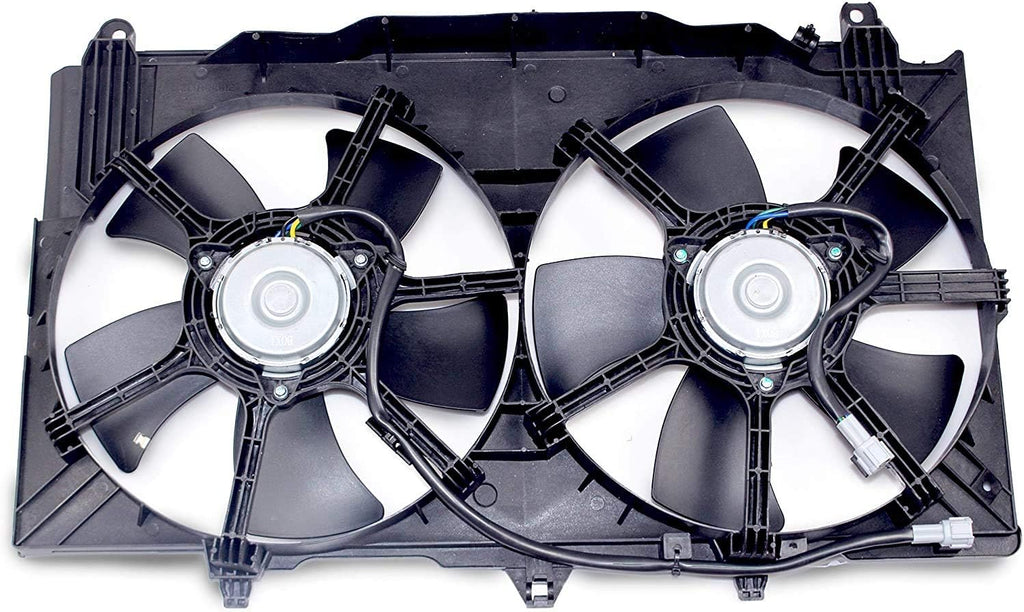 Dual Radiator A/C Condenser Cooling Fan Motor Assembly A5867
