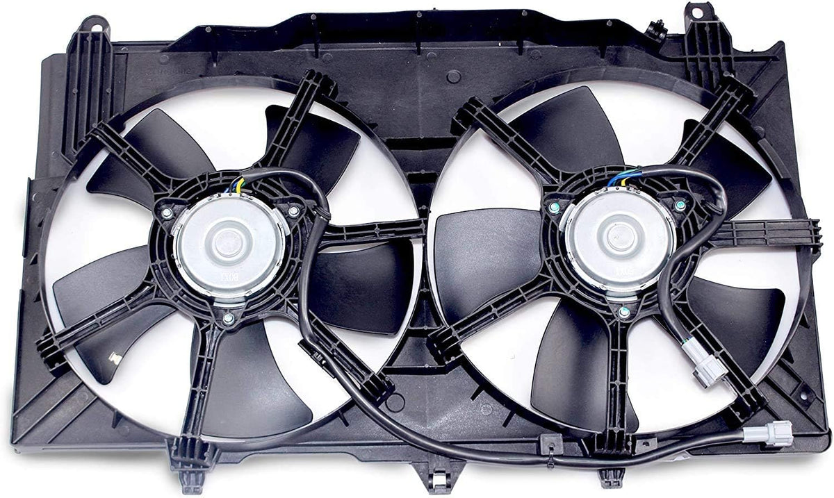 Dual Radiator A/C Condenser Cooling Fan Motor Assembly A5867