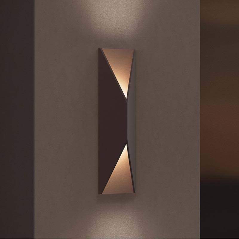 Textured Bronze LED Sconce I411392