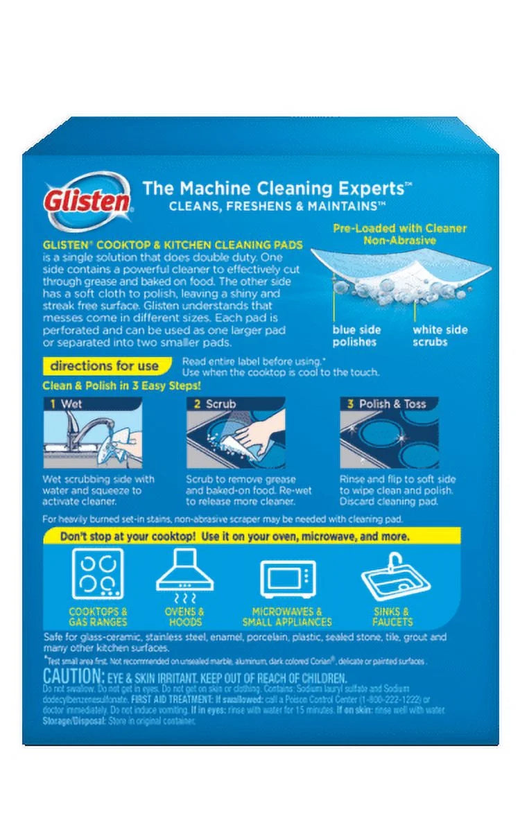 Dishwasher Cleaner and Kitchen Cleaning Pads N968